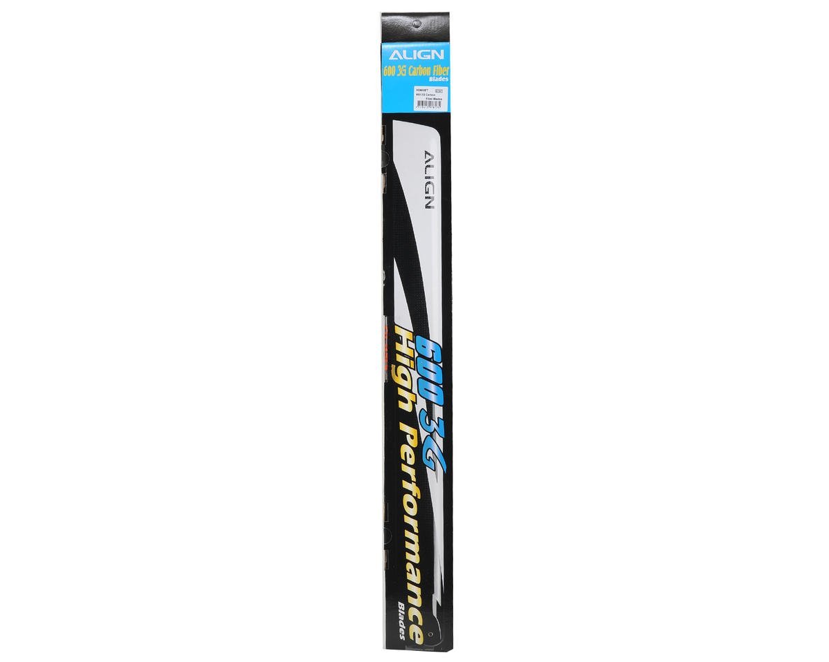 Align/T - Rex Helicopters 600 3G Carbon Fiber Blade HD600E - BOBBYRC