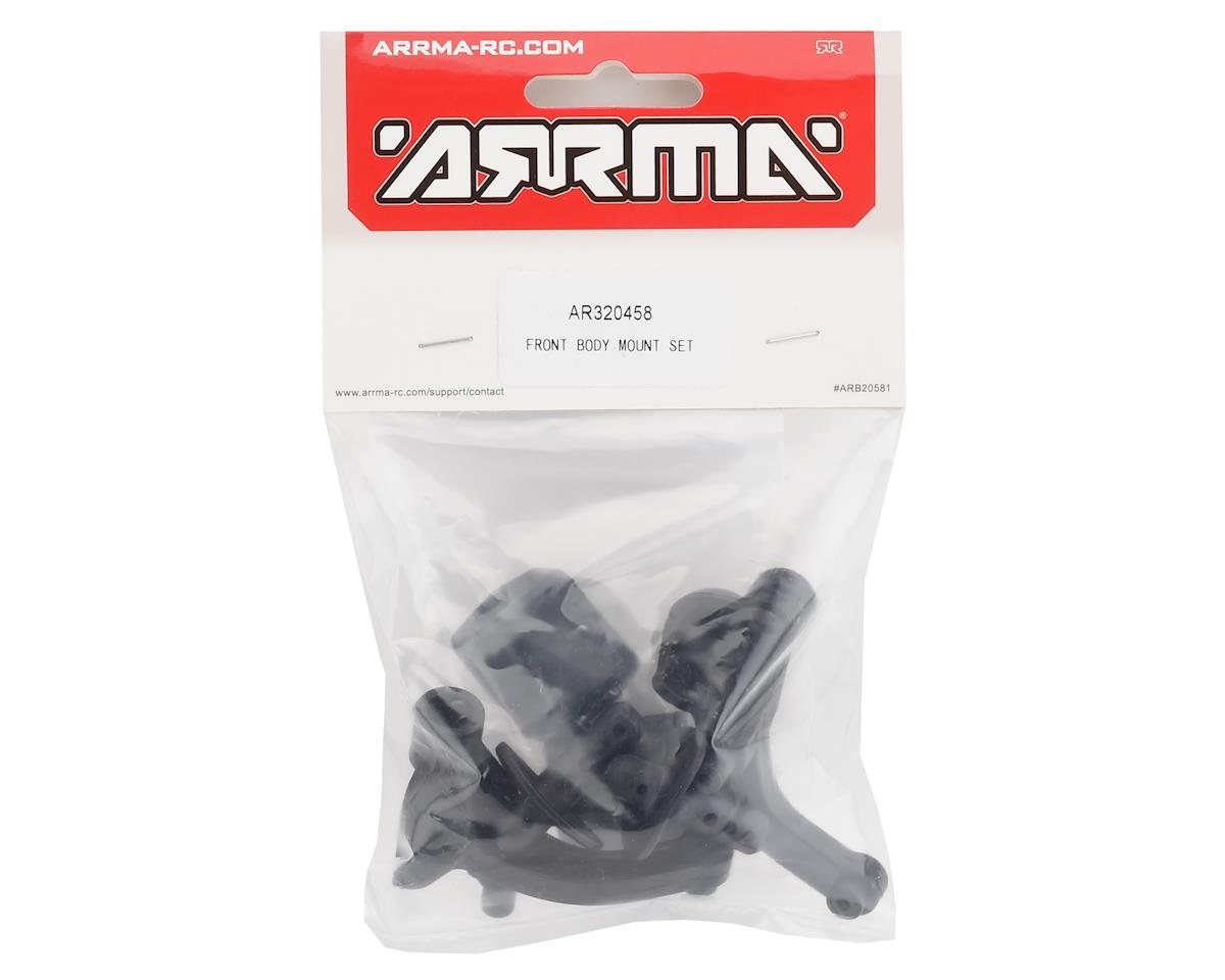 Arrma 320458 Front Body Mount Set For Typhon 3S BLX - BOBBYRC