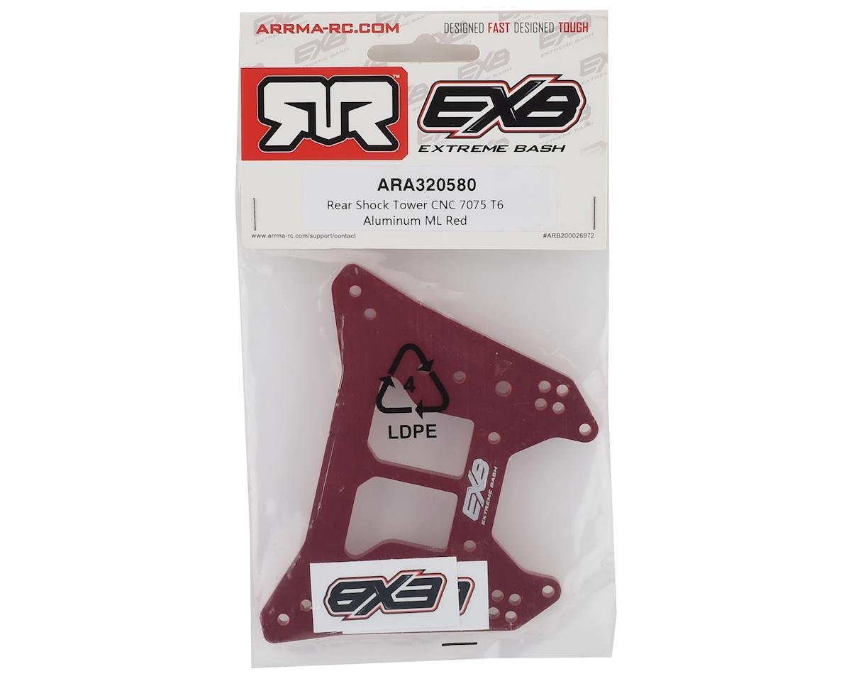 Arrma 320580 Aluminum Rear Shock Tower For Kraton Outcast 6S EXB - BOBBYRC