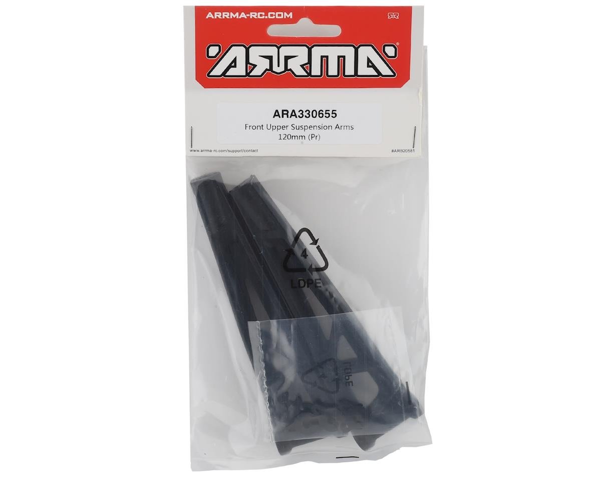 ARRMA 330655 Front Upper Suspension Arms 120mm 6S BLX Kraton,Outcast,Talion - BOBBYRC