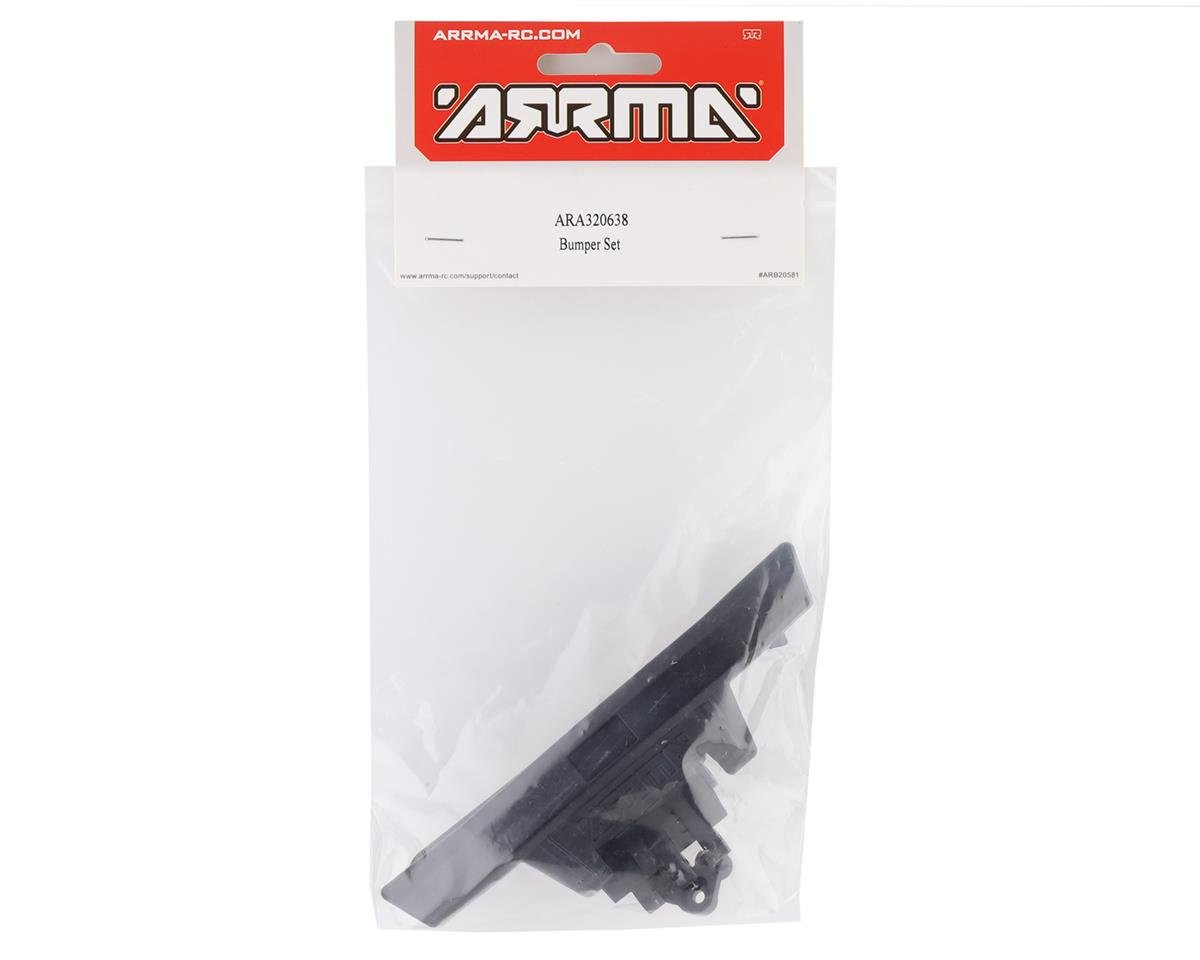 Arrma ARA320638 Bumper Set for 1/10 3S Vorteks Mega - BOBBYRC