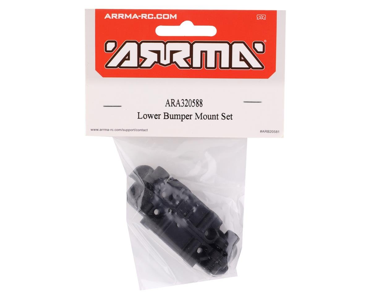 Arrma Infraction Mega/Vendetta 3S BLX Lower Bumper Mount Set - BOBBYRC