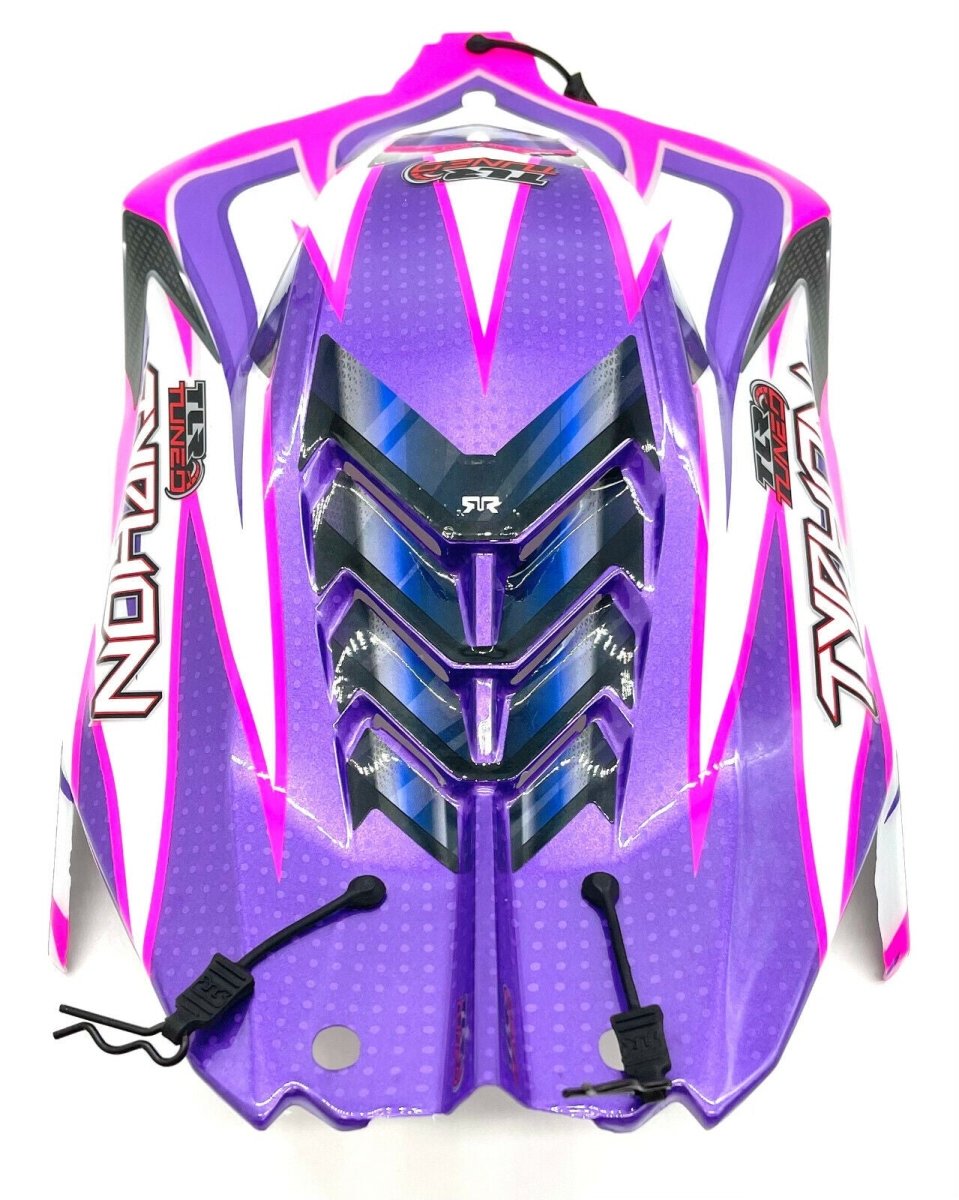 Arrma Typhon TLR - BODY Shell (6s Pink/Purple Polycarbonate Cover & Pins ARA8306 - BOBBYRC