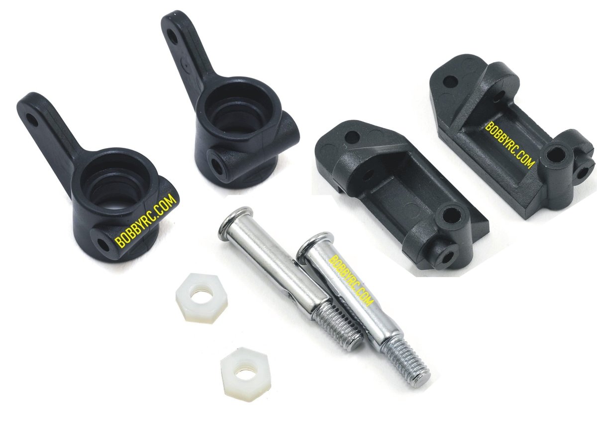 Drag Slash 94076 - 4 ,Bandit VXL XL - 5 Steering ,Caster Blocks,Stub Axles - BOBBYRC