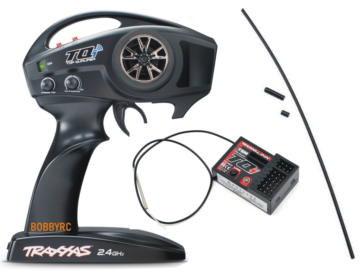 Drag Slash , MIni - XRT , TRX - 4 , Sledge , Jato 4x4 VXL , Slash 2wd VXL , TQi 2.4GHz 2 Channel Radio System - BOBBYRC