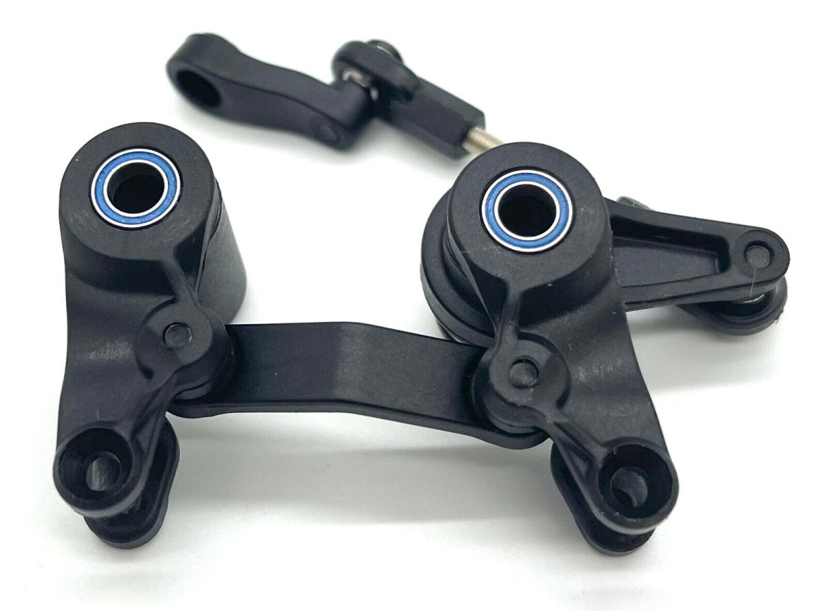 Drag Slash Steering Assembly , bellcrank w/saver, horn For Traxxas 94076 - 4 - BOBBYRC