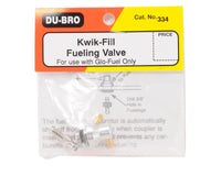 DuBro 334 Kwik-Fill Fueling Valve GLOW FUEL ONLY