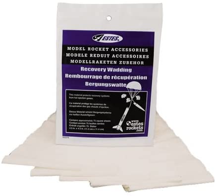Estes 2274 Model Rocket Recovery Wadding - BOBBYRC