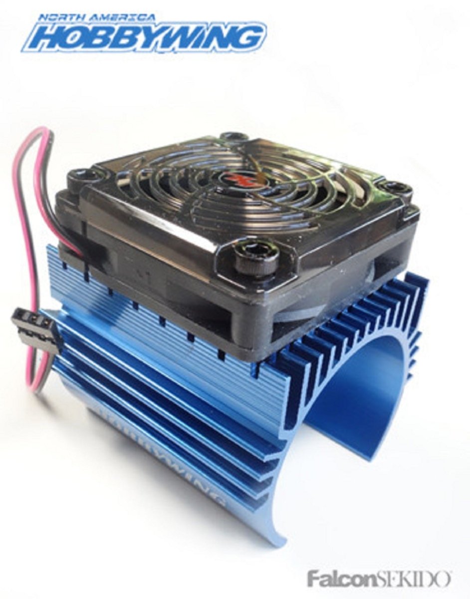 Hobbywing C4 Motor Heatsink & Fan Combo - BOBBYRC