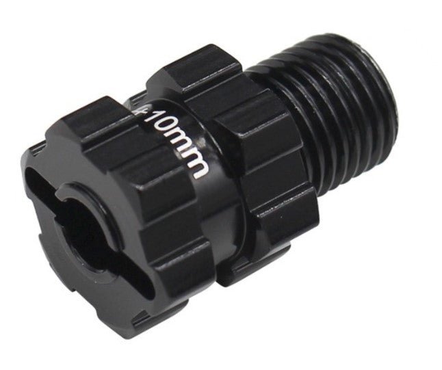 Hot Racing Aluminum 17mm Splined Hubs +10mm MXX10W01 For Traxxas 1/10 Maxx - BOBBYRC