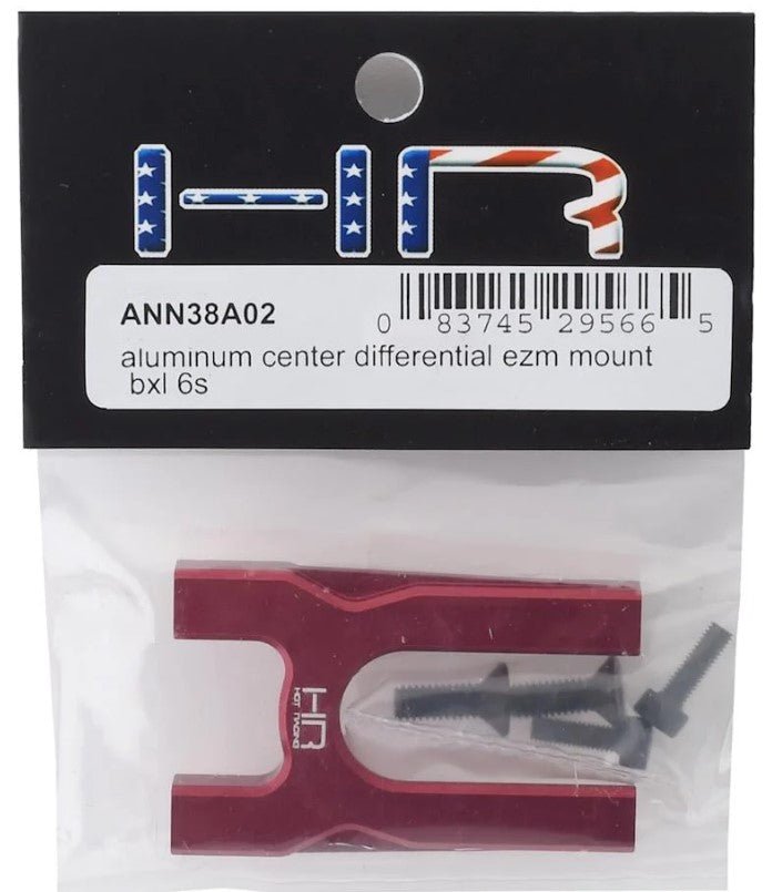 Hot Racing Aluminum Center Differential EZM Mount Arrma BLX 6S ANN38A02 - BOBBYRC