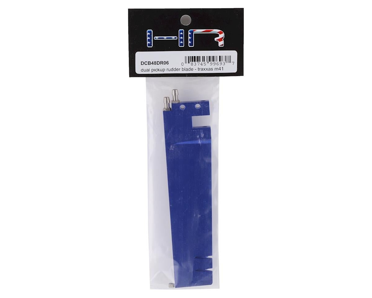 Hot Racing Aluminum Dual Pick - Up Rudder Blade for Traxxas DCB M41 DCB48DR06 - BOBBYRC