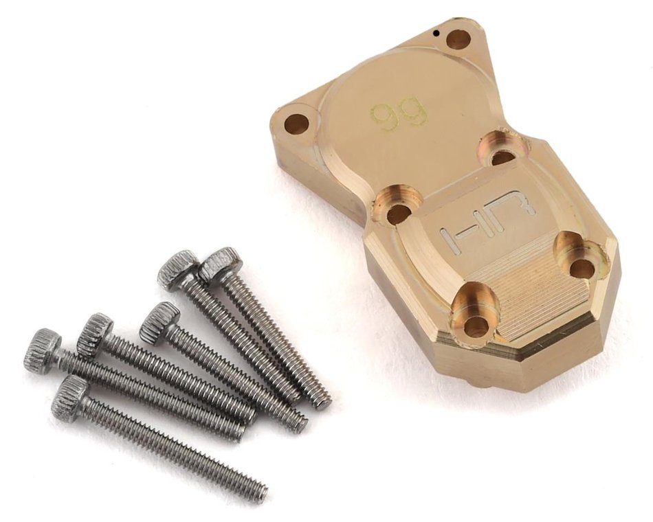 Hot Racing Axial SCX24 Heavy Duty 9g Brass Diff Cover SXTF12CH - BOBBYRC