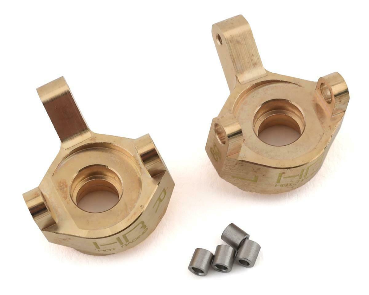 Hot Racing Brass Front Steering Knuckle Axial SCX24 SXTF21H - BOBBYRC