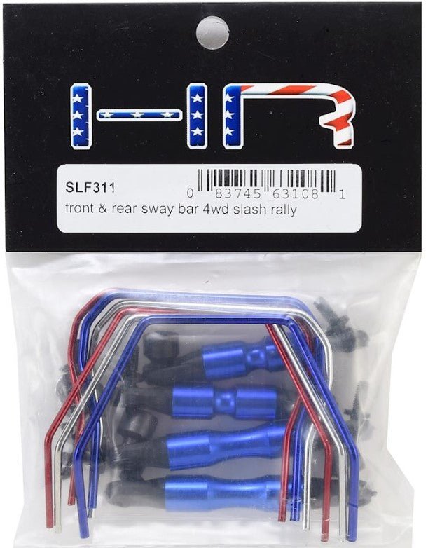 Hot Racing Front Rear Sway Bar Traxxas 4x4 Slash Rustler Rally Stampede SLF311 - BOBBYRC