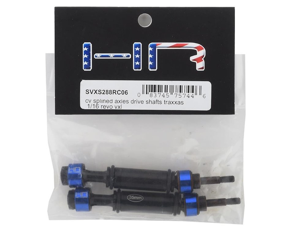 Hot Racing SVXS288RC06 Cv Splined Axles Drive Shafts For Traxxas 1/16 Revo VXL - BOBBYRC