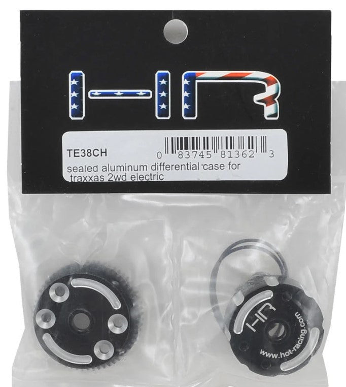 Hot Racing TE38CH Sealed Aluminum Differential Case for Traxxas 2wd Electric - BOBBYRC