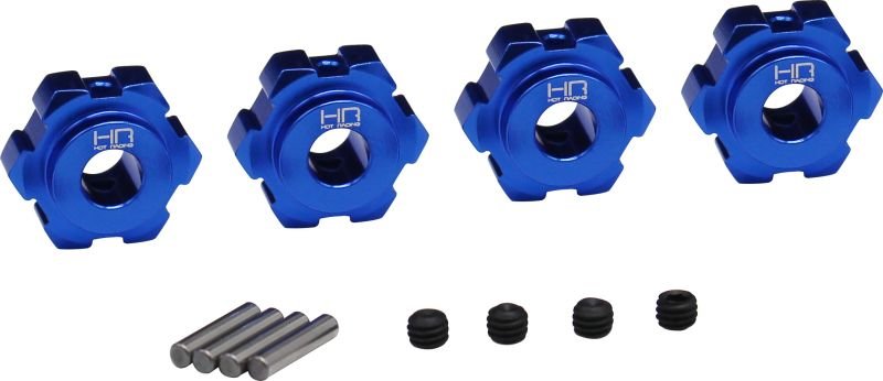 Hot Racing Traxxas Maxx Aluminum 17mm Splined Hex Hubs MXX10X06 - BOBBYRC