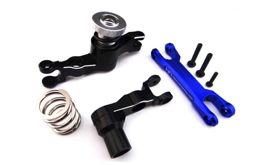 Hot Racing XMX48M06 Aluminum Servo Saver Bellcrank Steering Assembly For X - Maxx - BOBBYRC
