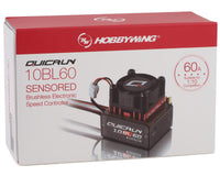 Hobbywing QUICRUN 10BL60 Brushless ESC Sensored (2-3S) RC Car 1:10 On Off Road