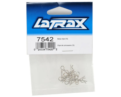LaTrax 7542 Traxxas Body Clips (12): Teton Rally VR46 Desert Prerunner - BOBBYRC