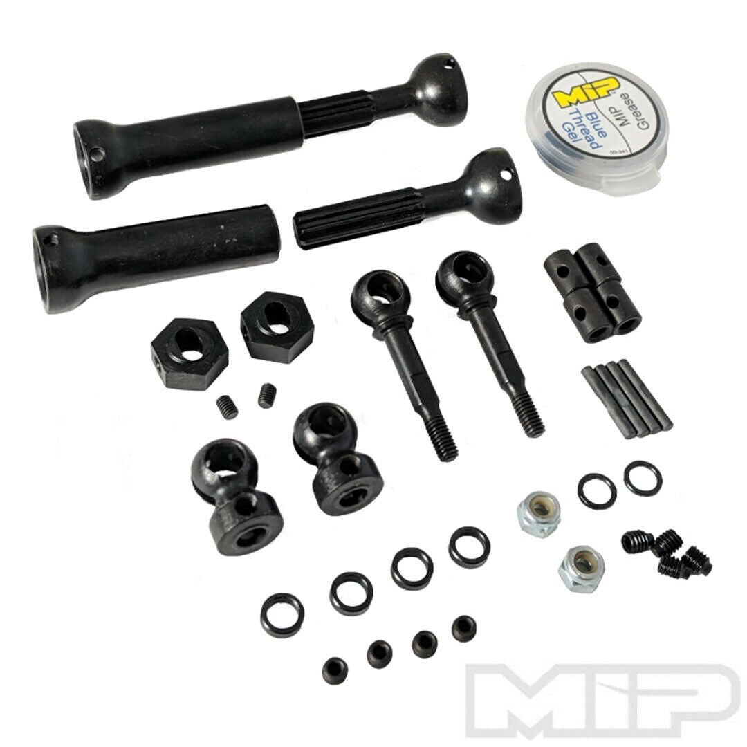 MIP 18390 X - Duty Rear CVD Kit For Traxxas Fiesta ST Rally Bandit VXL - BOBBYRC