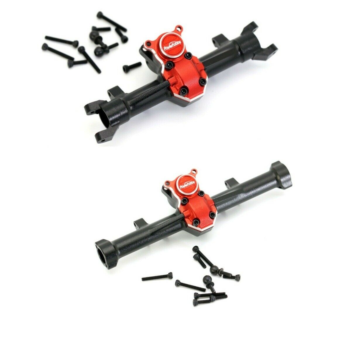 Powerhobby Axial SCX24 Aluminum Front/Rear Axle Diff housing Worm Gear Cover - BOBBYRC