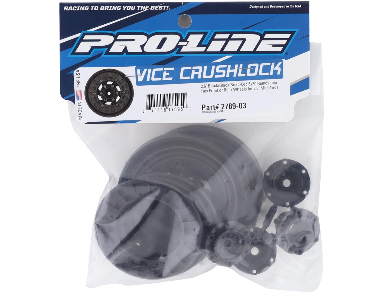 Pro - Line Racing 1/10 Vice CrushLock Front/Rear 2.6