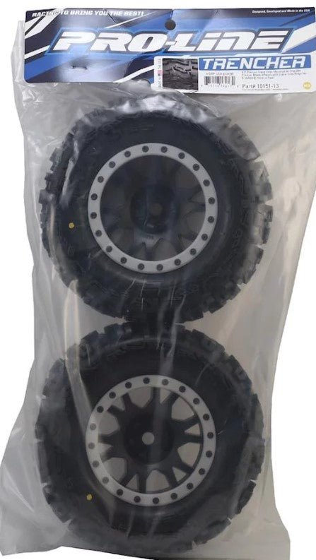 Pro - Line X - Maxx Trencher Pro - Loc Pre - Mounted All Terrain Tires (MX43) - BOBBYRC