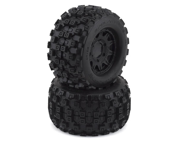 Pro-Line Badlands MX28 2.8" w/Raid 6x30 Tires & Wheels Fit 2wd 4x4 Stampede Rustler