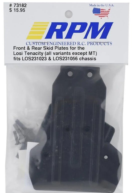 RPM Front & Rear Skid Plates: Losi Tenacity, RPM73182 - BOBBYRC