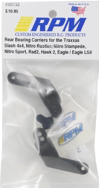 RPM Rear Bearing Carrier Hoss Slash, Rustler, Nitro Slash, Stampede 4×4 - BOBBYRC