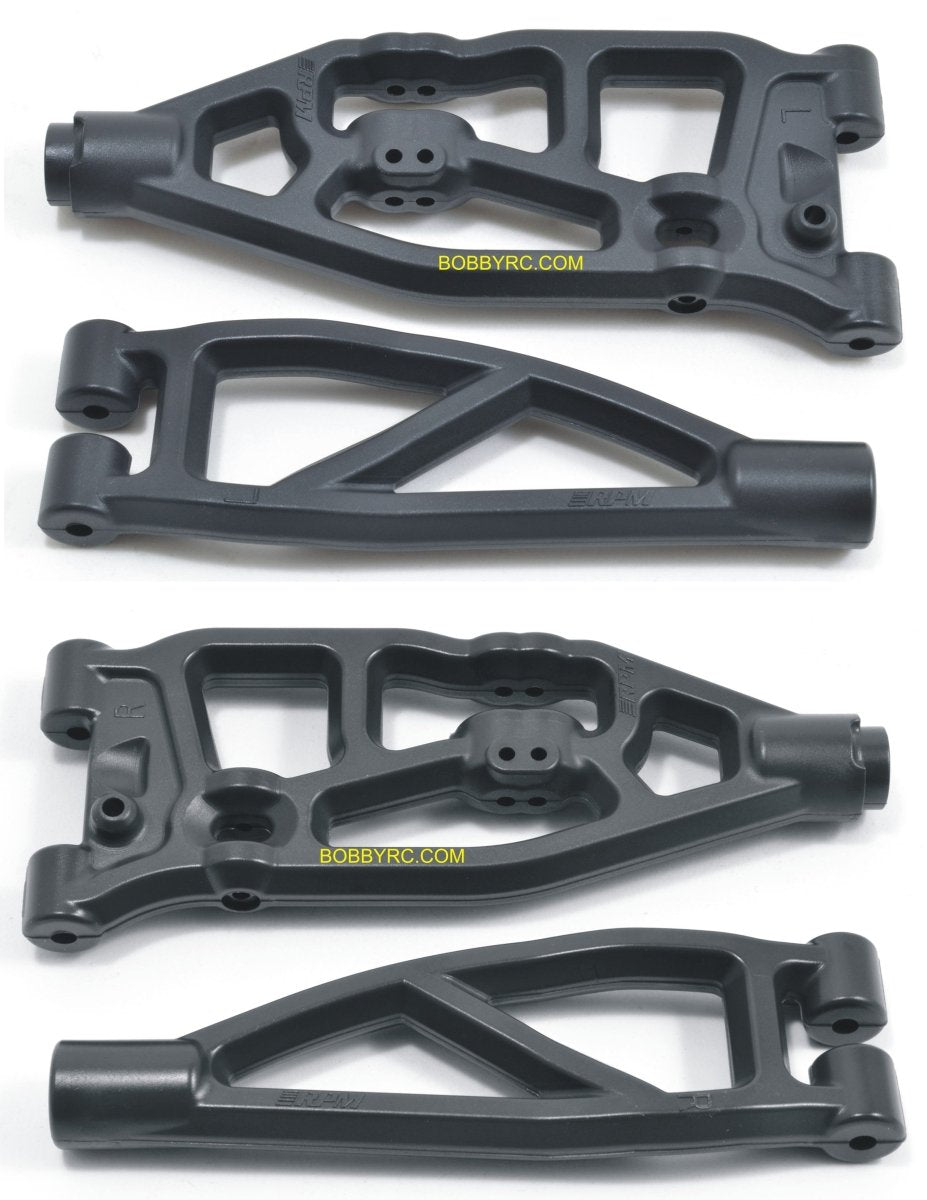 RPM Suspension Arms FRONT A - arms for the ARRMA 6S (V5 & EXB) line of Vehicles - BOBBYRC