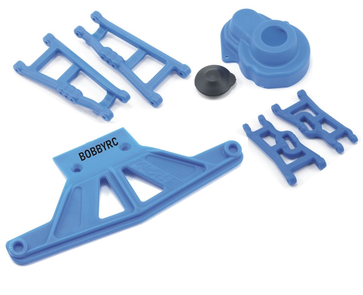 RPM Suspension Arms, Gear Cover & Bumper For Traxxas 2wd Rustler Stampede - BOBBYRC