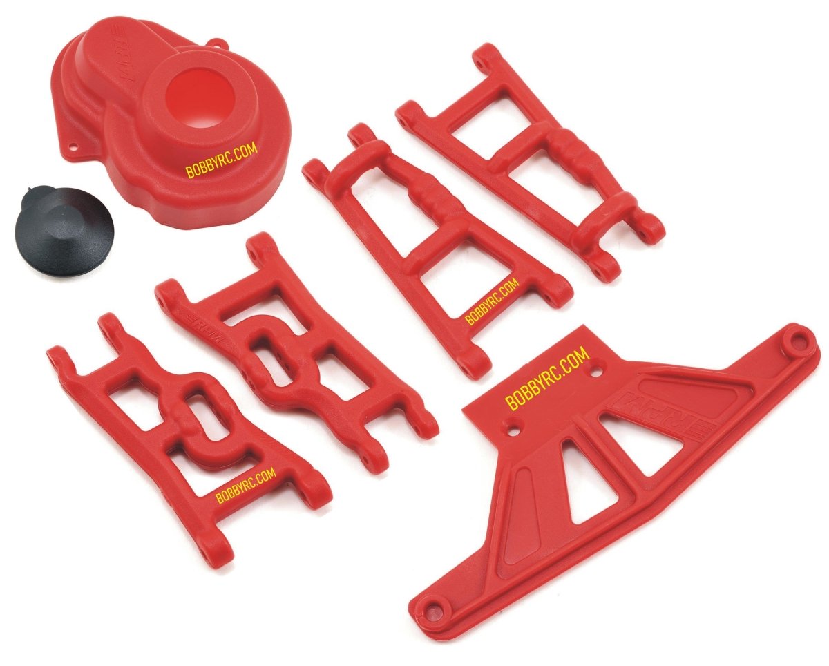RPM Suspension Arms, Gear Cover & Bumper For Traxxas 2wd Rustler Stampede - BOBBYRC