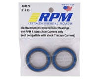 RPM 81670 Oversized Inner Bearings For RPM X-Maxx Axle Carriers Only