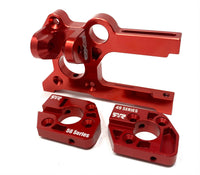 Kraton 8S EXB Aluminum Red Motor Mount ,Sliding For Arrma 1/5 ARA5208