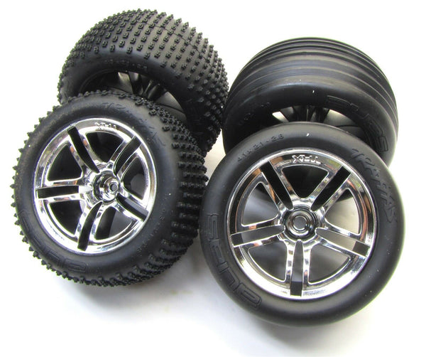 Nitro Rustler,Jato Assembled, glued (2.8") (Twin-Spoke wheels, Alias Tires & wheels