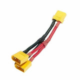 XT90 XT-90 Battery Harness 10AWG for 2 Packs in Parallel