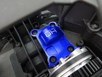 Hot Racing Blue Aluminum Upper Rear Differential Cover XRT ,X-Maxx 6S & 8S
