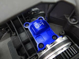 Hot Racing Blue Aluminum Upper Rear Differential Cover XRT ,X-Maxx 6S & 8S