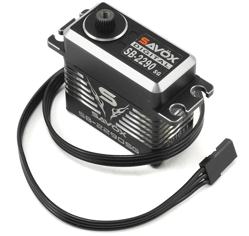 Savox SB - 2290SG 2290SG Black Edition Monster Torque Brushless Steel Gear Servo - BOBBYRC