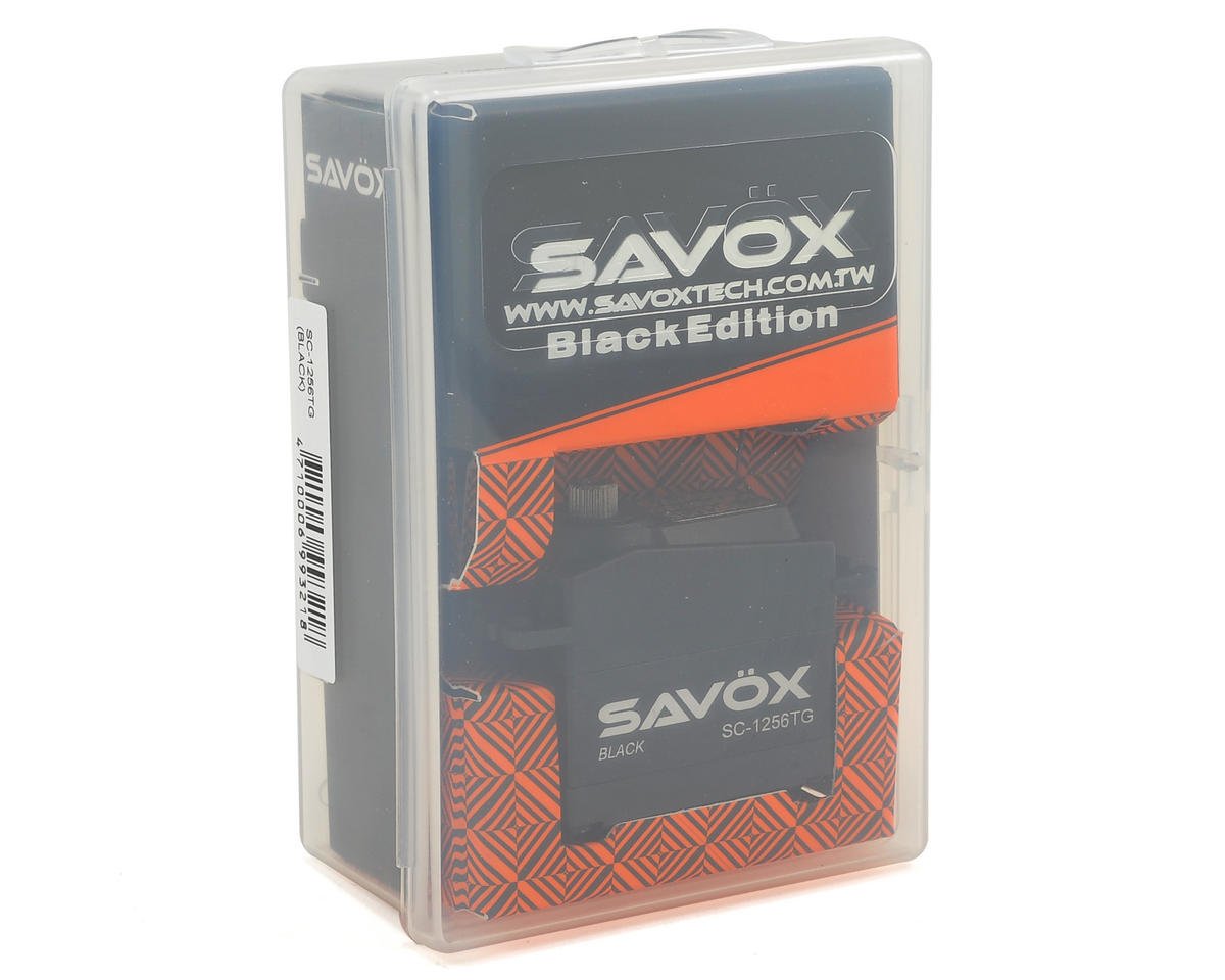 Savox SC - 1256TG Black Edition Standard Digital 
