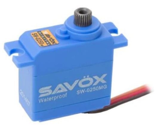 Savox SW - 0250MGP Waterproof Metal Gear Steering Servo 1/16 Summit E - Revo Slash - BOBBYRC