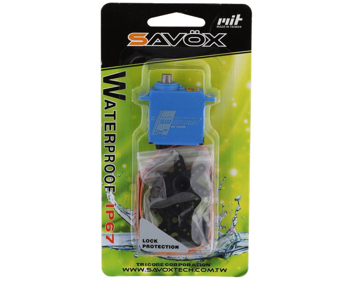 Savox SW - 0250MGP Waterproof Metal Gear Steering Servo 1/16 Summit E - Revo Slash - BOBBYRC