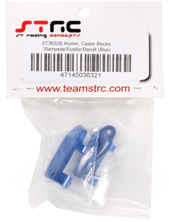 STRC Alum Steering Knuckles Axle Carriers Caster Block For 2wd Slash Stampede Rustler - BOBBYRC
