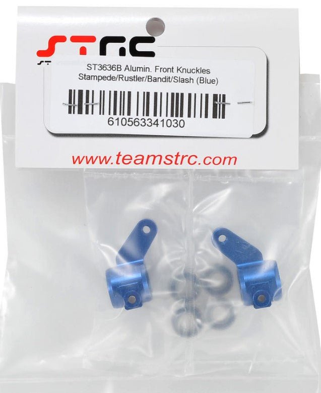 STRC Alum Steering Knuckles Axle Carriers Caster Block For 2wd Slash Stampede Rustler - BOBBYRC