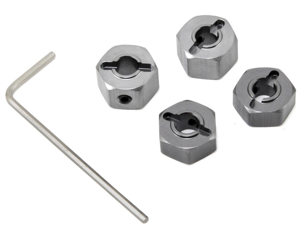 STRC Front/Rear 12mm Hex Hubs 2wd Stampede,Raptor,Rustler,Slash,Skully,Bandit - BOBBYRC
