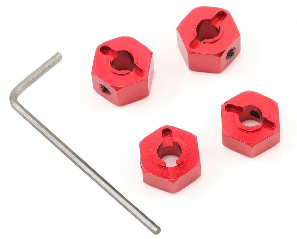 STRC Front/Rear 12mm Hex Hubs 2wd Stampede,Raptor,Rustler,Slash,Skully,Bandit - BOBBYRC