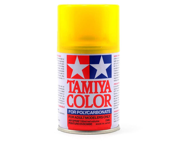 Tamiya PS-42 Translucent Yellow Polycarbonate 3 Oz Spray Paint